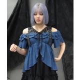 オフショルフレア袖トップス | axes femme | 詳細画像14 