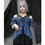 オフショルフレア袖トップス | axes femme | 詳細画像15 