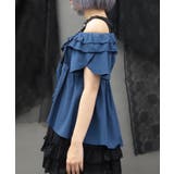 オフショルフレア袖トップス | axes femme | 詳細画像2 