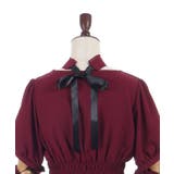 チョーカー付シャーリングブラウス | axes femme | 詳細画像27 