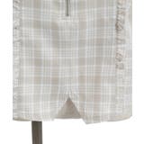 チェックオフショルリボンプルオーバー | axes femme | 詳細画像29 