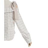 チェックオフショルリボンプルオーバー | axes femme | 詳細画像32 