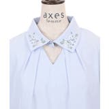 薔薇刺繍フレア袖ブラウス | axes femme | 詳細画像20 