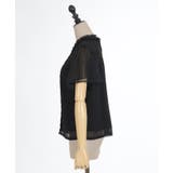 フレア袖ドットドビーBL | axes femme | 詳細画像11