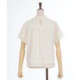 フレア袖ドットドビーBL | axes femme | 詳細画像18