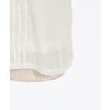 フレア袖ドットドビーBL | axes femme | 詳細画像19