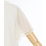 フレア袖ドットドビーBL | axes femme | 詳細画像22