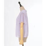 フレア袖ドットドビーBL | axes femme | 詳細画像25