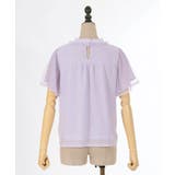 フレア袖ドットドビーBL | axes femme | 詳細画像26