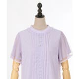 フレア袖ドットドビーBL | axes femme | 詳細画像27