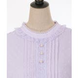 フレア袖ドットドビーBL | axes femme | 詳細画像29