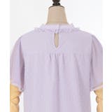 フレア袖ドットドビーBL | axes femme | 詳細画像30