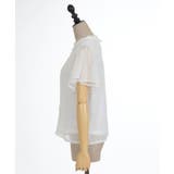 フレア袖ドットドビーBL | axes femme | 詳細画像5