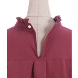 レースアップラッフルブラウス | axes femme | 詳細画像12