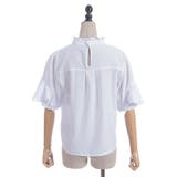 レースアップラッフルブラウス | axes femme | 詳細画像17