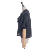 レースアップラッフルブラウス | axes femme | 詳細画像23