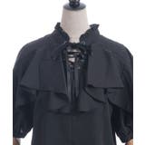 レースアップラッフルブラウス | axes femme | 詳細画像25