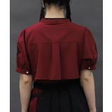 麻雀牌刺繍ブラウス | axes femme | 詳細画像3