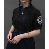 黒 | 麻雀牌刺繍ブラウス | axes femme
