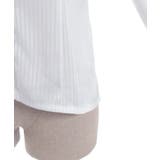 シャドーストライプフリルブラウス | axes femme | 詳細画像13 