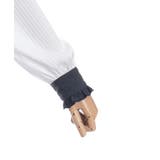 シャドーストライプフリルブラウス | axes femme | 詳細画像16 