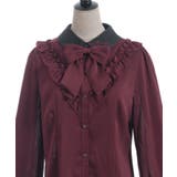 シャドーストライプフリルブラウス | axes femme | 詳細画像20 