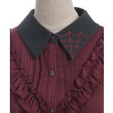 シャドーストライプフリルブラウス | axes femme | 詳細画像22 