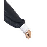 シャドーストライプフリルブラウス | axes femme | 詳細画像30 