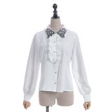 ゴシックバタフライ刺繍ブラウス | axes femme | 詳細画像12 