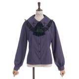 クロス刺繍ビッグ襟ブラウス | axes femme | 詳細画像19 