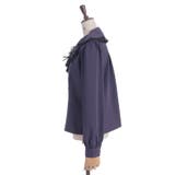 クロス刺繍ビッグ襟ブラウス | axes femme | 詳細画像20 