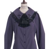 クロス刺繍ビッグ襟ブラウス | axes femme | 詳細画像22 