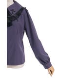 クロス刺繍ビッグ襟ブラウス | axes femme | 詳細画像26 