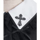 クロス刺繍ビッグ襟ブラウス | axes femme | 詳細画像30 