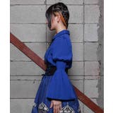 フレア袖レースアップブラウス | axes femme | 詳細画像2 