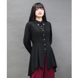 襟金具フィッシュテールブラウス | axes femme | 詳細画像1 