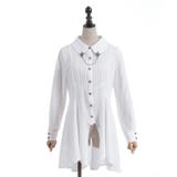 襟金具フィッシュテールブラウス | axes femme | 詳細画像18 