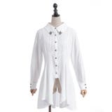 襟金具フィッシュテールブラウス | axes femme | 詳細画像23 