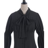 シャーリングボウタイブラウス | axes femme | 詳細画像11 