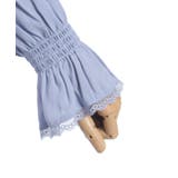 シャーリングボウタイブラウス | axes femme | 詳細画像20 