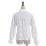 シャーリングボウタイブラウス | axes femme | 詳細画像24 