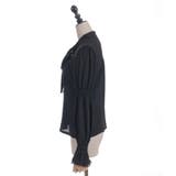 シャーリングボウタイブラウス | axes femme | 詳細画像9 