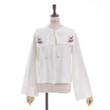 薔薇刺繍付け襟セットブラウス | axes femme | 詳細画像16 