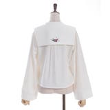 薔薇刺繍付け襟セットブラウス | axes femme | 詳細画像18 