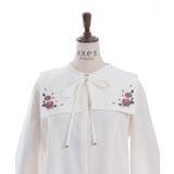 薔薇刺繍付け襟セットブラウス | axes femme | 詳細画像19 