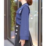 薔薇刺繍付け襟セットブラウス | axes femme | 詳細画像2 