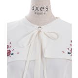 薔薇刺繍付け襟セットブラウス | axes femme | 詳細画像21 