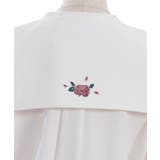 薔薇刺繍付け襟セットブラウス | axes femme | 詳細画像22 