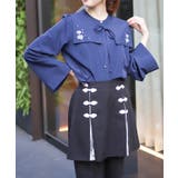 薔薇刺繍付け襟セットブラウス[品番：IGAW0005881]｜axes femme