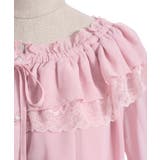 オフショルシフォンブラウス | axes femme | 詳細画像11 